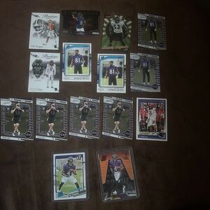 15 card Baltimore ravens card lot